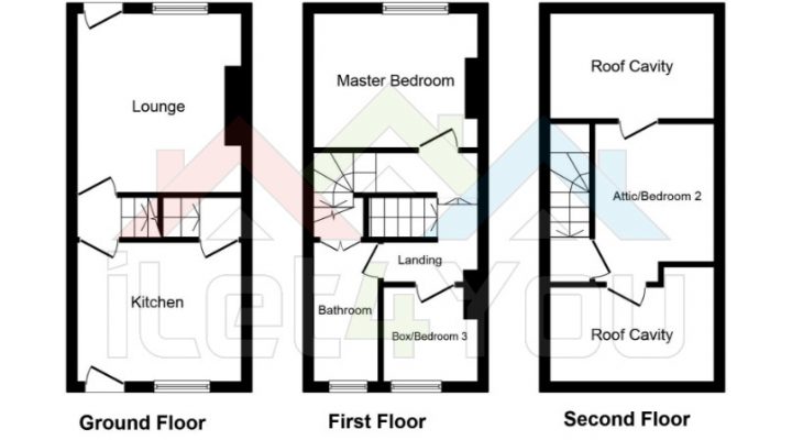 3 Bedroom House to Rent Partly Furnished- Thirlmere Road, Sheffield, S8 floorplan 1